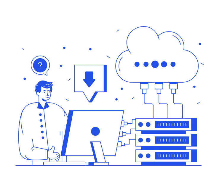 Help section illustration